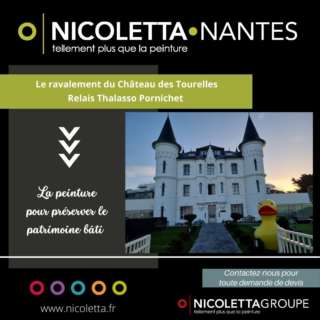 Ravalement du Château des Tourelles – NICOLETTA NANTES