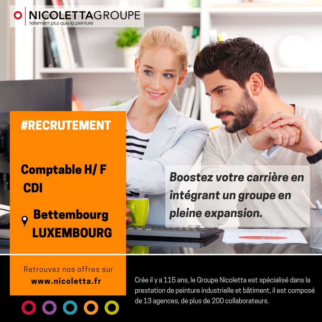 Comptable H / F Bettembourg – LUXEMBOURG